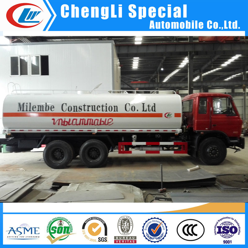 Dongfeng 6X4 22000liters Sprinkler Mobile Water Tanker Truck for Sanitation