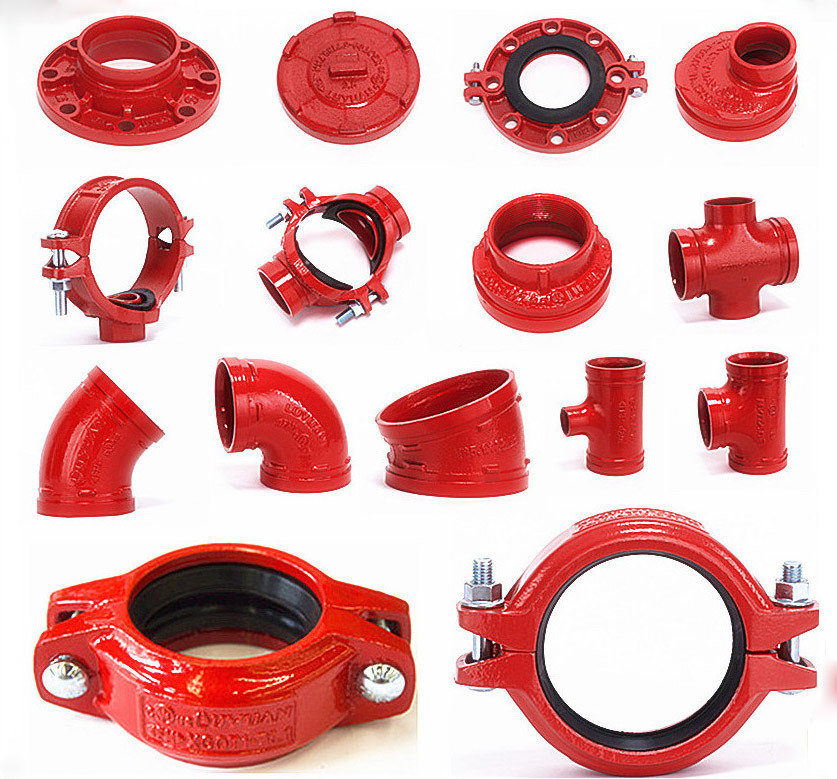 Grooved Coupling and Pipe Fitting for Fire Protection System