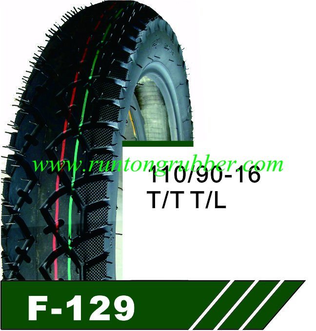 Tire for Motorcycle Tubeless 110/90-16