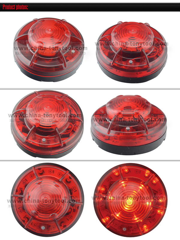 Emergency Flare Alert Warning Signal Caution Light LED Beacon PRO with Magnetic Base for Vehicle