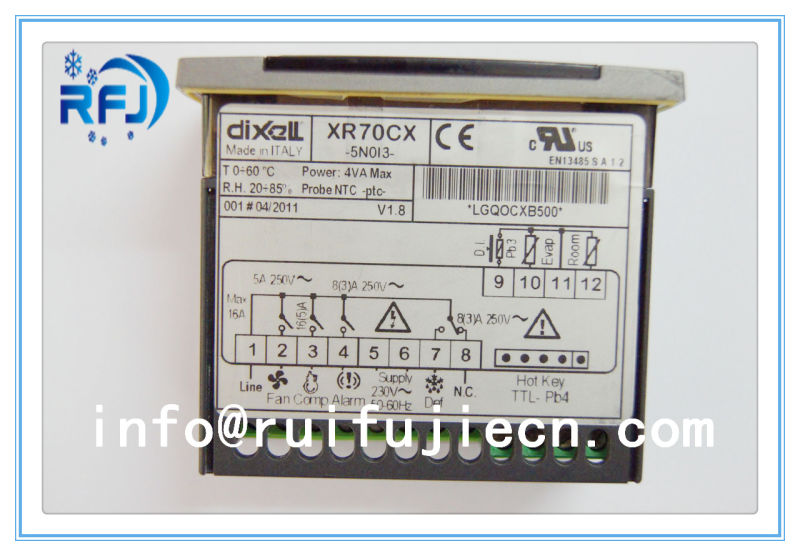 Dixell Prime Cx Temperature Controller Xr60cx Xr70cx