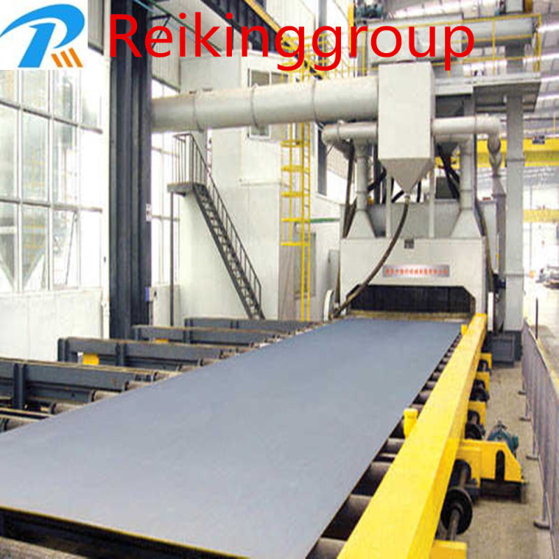 Advanced Steel Plate Screw Conveyor Type Shot Blasting Machine