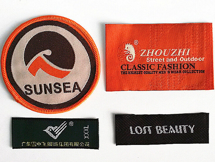 Customized Fabric Woven Labels Factory (ST-011)