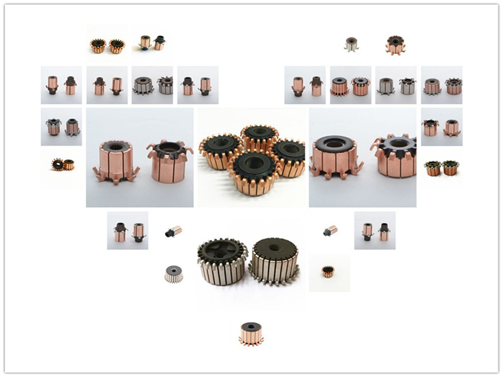 Commutator for Motor Parts with Electric Motor (3 Hook Series)