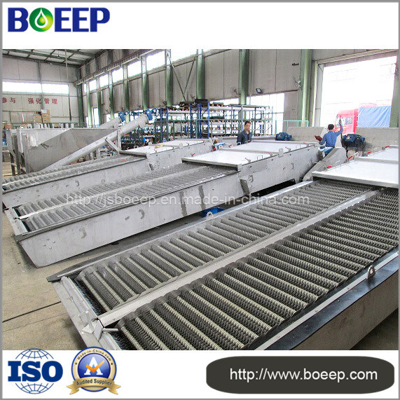 Waste Water Treatment Equipment Solids Filtering Mechanical Bar Screen