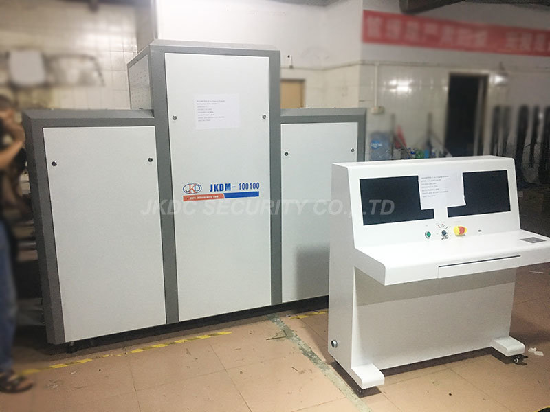 Big Size X-ray Baggage and Laggage Security Scanner Jkdm-100100 Parcel Inspection System