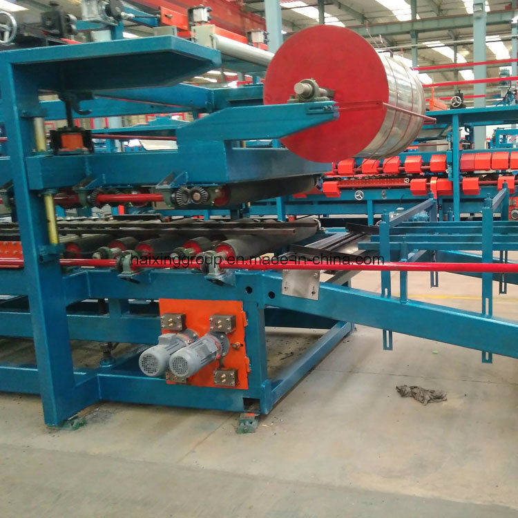 EPS Rock and Wool Glass Woll Sandwich Panel Production Line