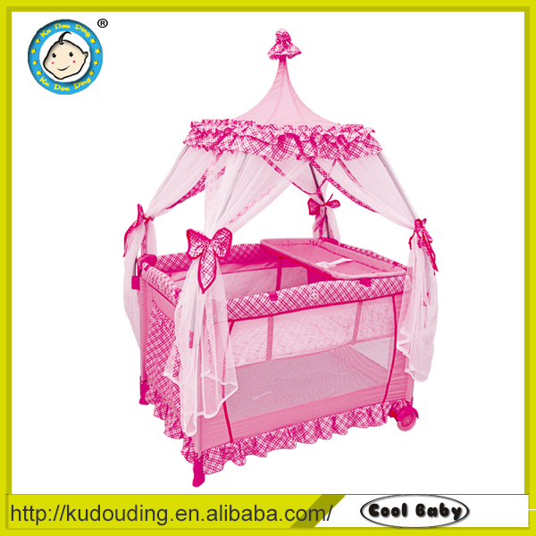 play yard with mosquito net