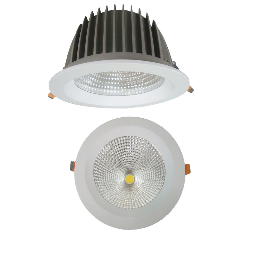 High Lumen 10W/15W/30W Round Recessed Ceiling COB LED Downlight
