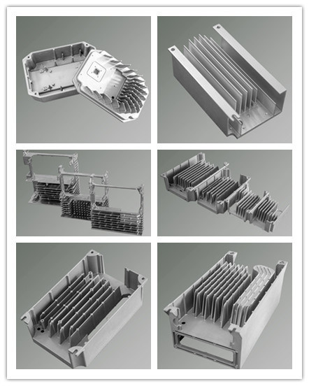 High Quality Die Casting Aluminum Parts OEM/ODM Integrated Machine Radiator