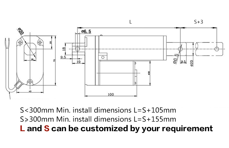 Customized Micro Parallel Linear Actuator