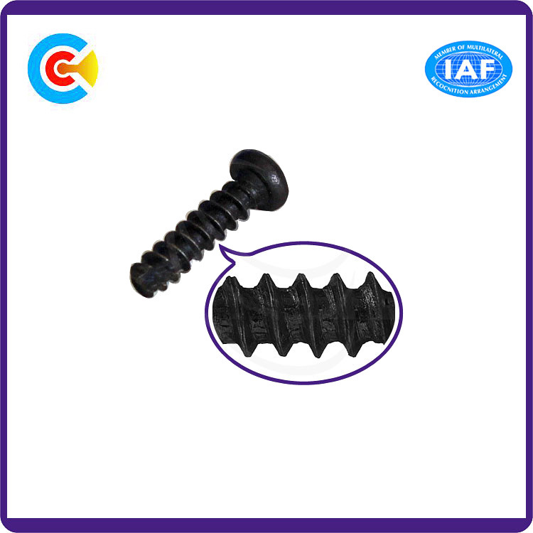 Carbon Steel/4.8/8.8/10.9 Cross Pan Head Self Tapping Screw for Kitchen/Cabinet/Furniture