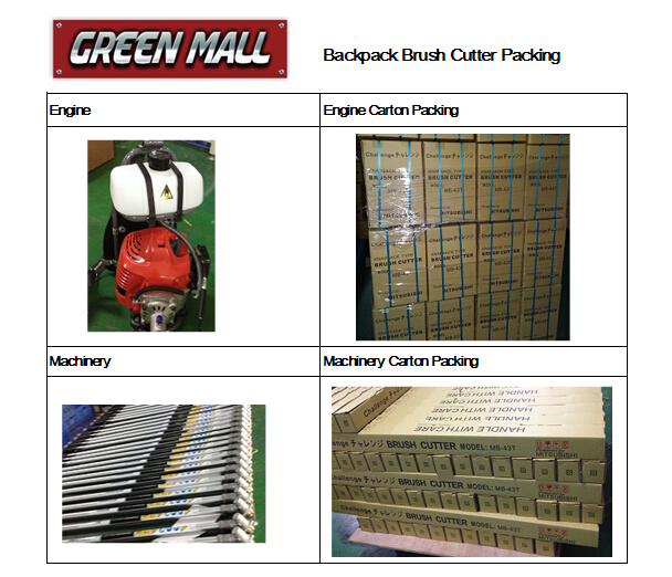 Backpack Brush Cutter Powered by Honda Engine (GX35)