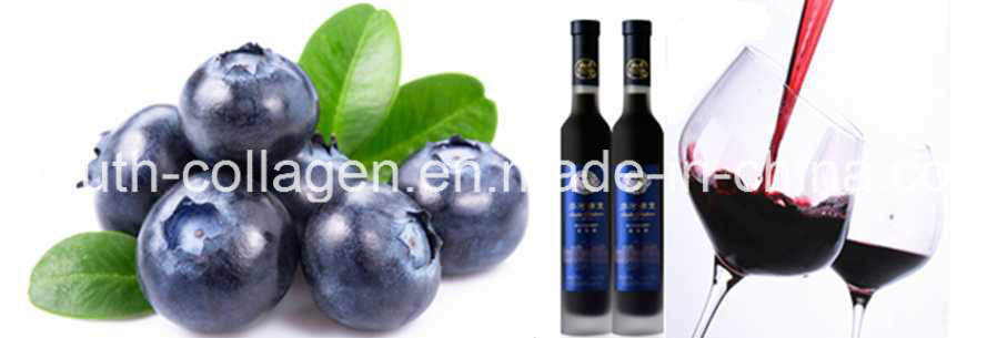 EU Quality Organic Blueberry Red Wine and Ice Wine Rich Anthocyanin, SOD, Anticancer, Anti-Aging, Antibacterial, Prevention of Gastric Cancer and Dementia, Food