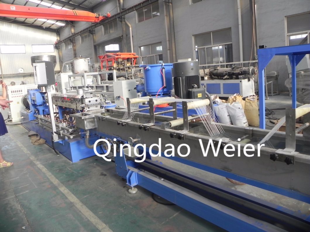 CE WPC Pelletizing Extruder / Parallel Twin Screw Extruders