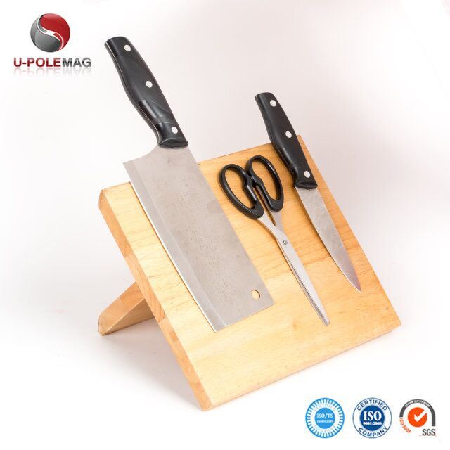 Handmade Wooden Magnetic Cutlery Knife Block /Knife Storage