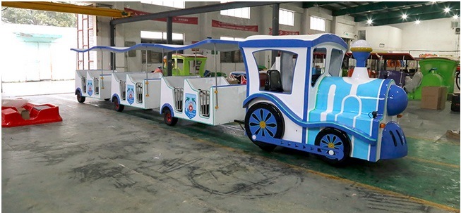 Cheap Electric Trackless Train for Kids for Sale