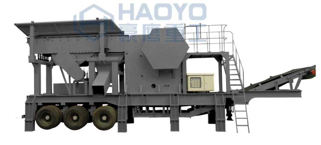 Low Price Trailer Stone Mobile Crusher for Sale