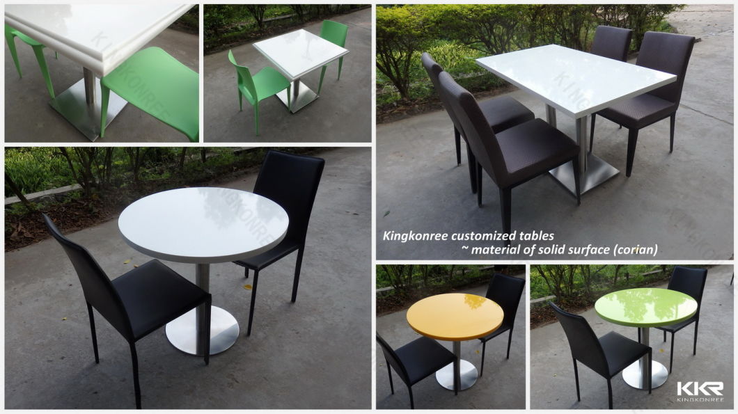 Modern Resin Coffee Table Restaurant Table Top