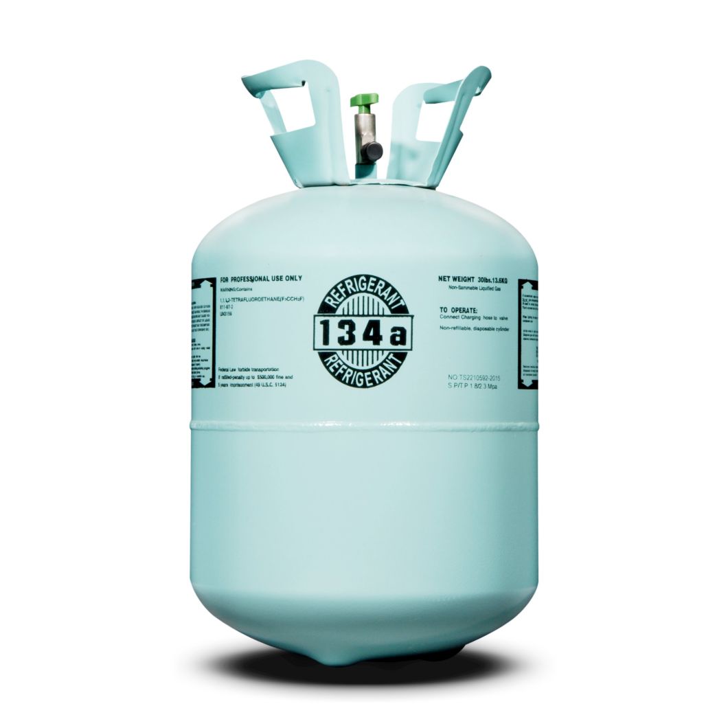 R134A Environmental Friendly Refrigerants Gas High Purity for Cooling
