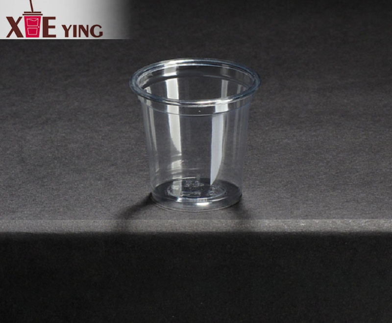 Transparent PLA Plastic Cup Disposable Pet Cold Drink Plastic Cup