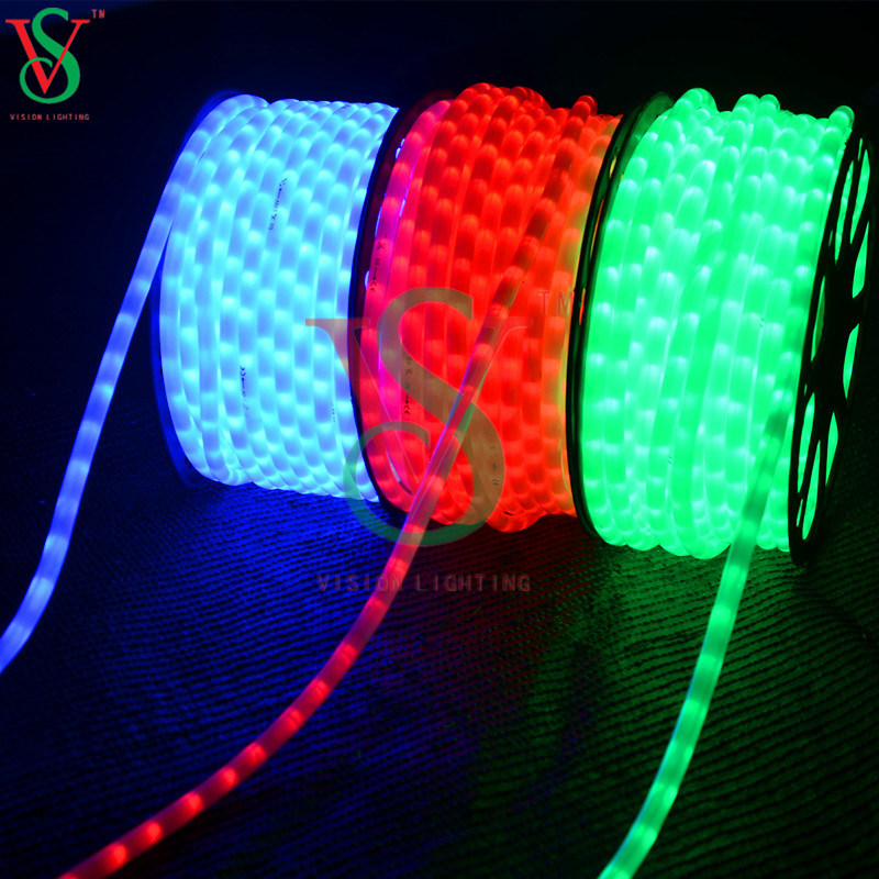 Round Shaped LED Rope Light for Christmas Decoration