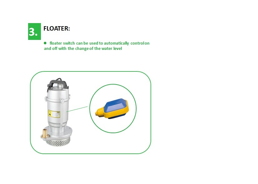 Ce Approved Qdx Single Phase Electric Submersible Water Pump Prices