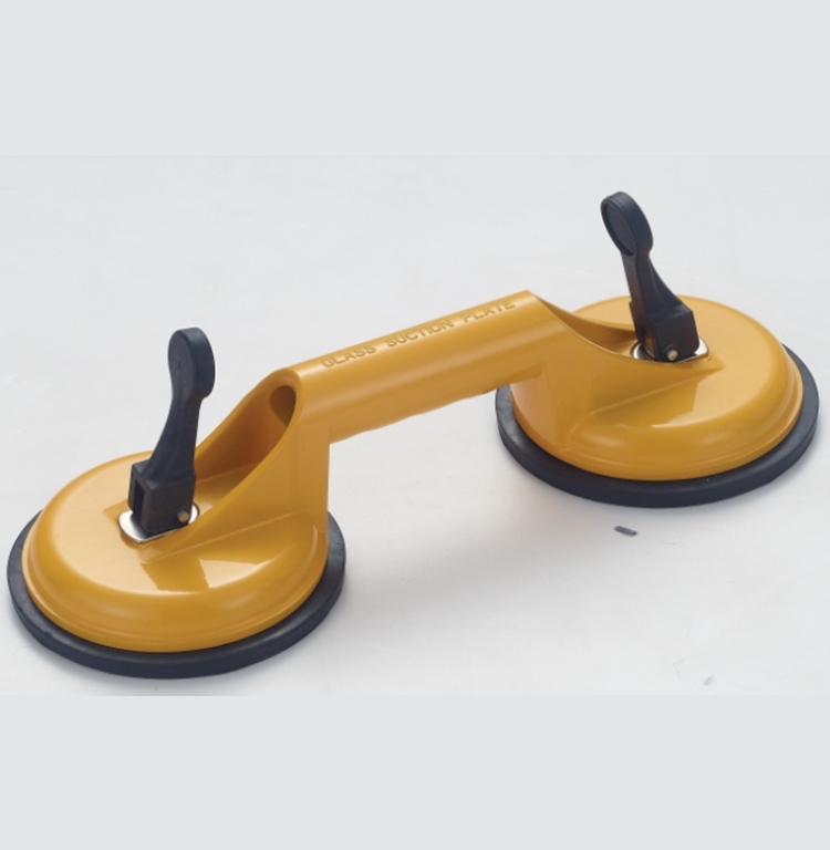 Double Suction Cup Lifter Aluminium Alloy Sucker for Glass