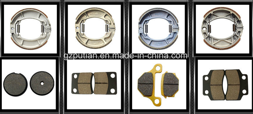 Non Asbestos Motorcycle Brake Shoe Fz16