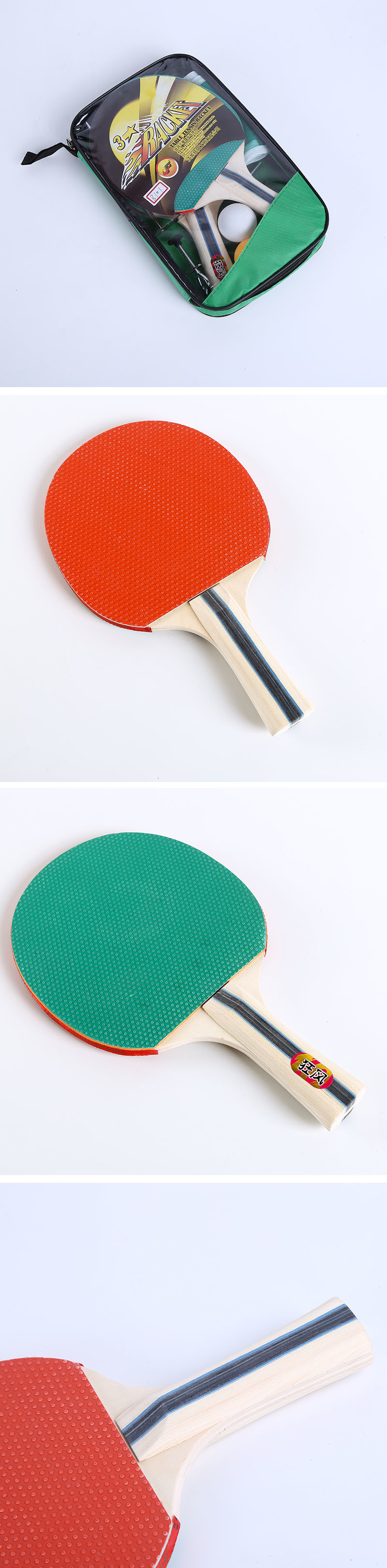 Wholesale High Quality Cheap Price Customized Logo Ping Pong Table Tennis Paddles