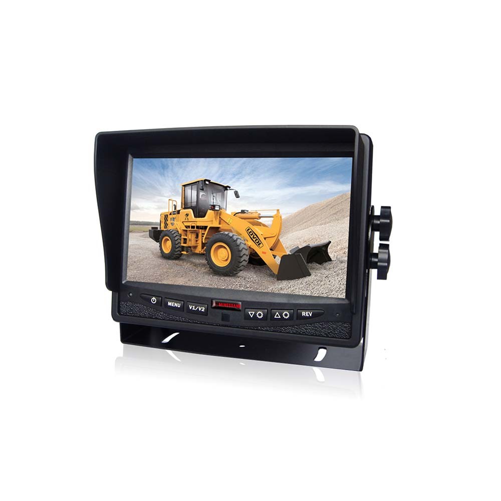 Private Model Car Monitor 7 Inches Digital TFT-LCD Monitor Camera System Parts for Volvo Truck