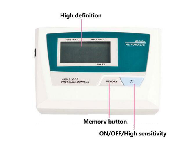 Arm Type Automatic Digital Sphygmomanometer with Ce & FDA