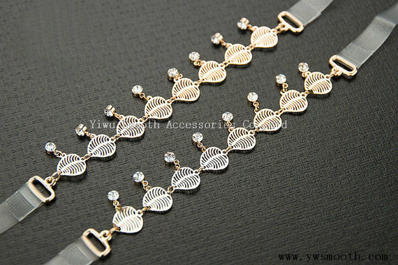 Decorative Fashion Jewelry Crystal Chain Bra Rhinestone Shoulder Strap Women