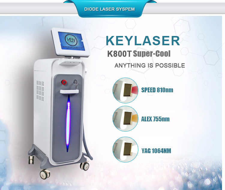 Vertical Diode Laser 755nm 808nm 1064nm Medical Beauty Machine Price