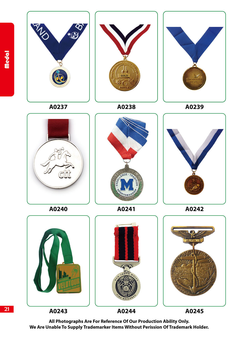Custom Design 3D Gold Silver Bronze Sport Medal