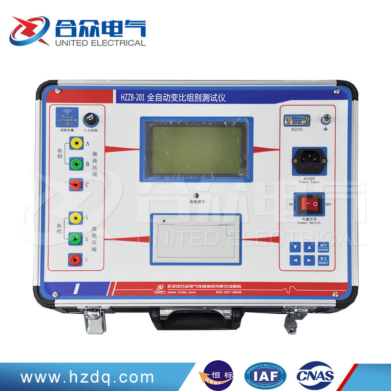 Automatic Single & Three Phase Transformers Turns Ratio TTR Tester