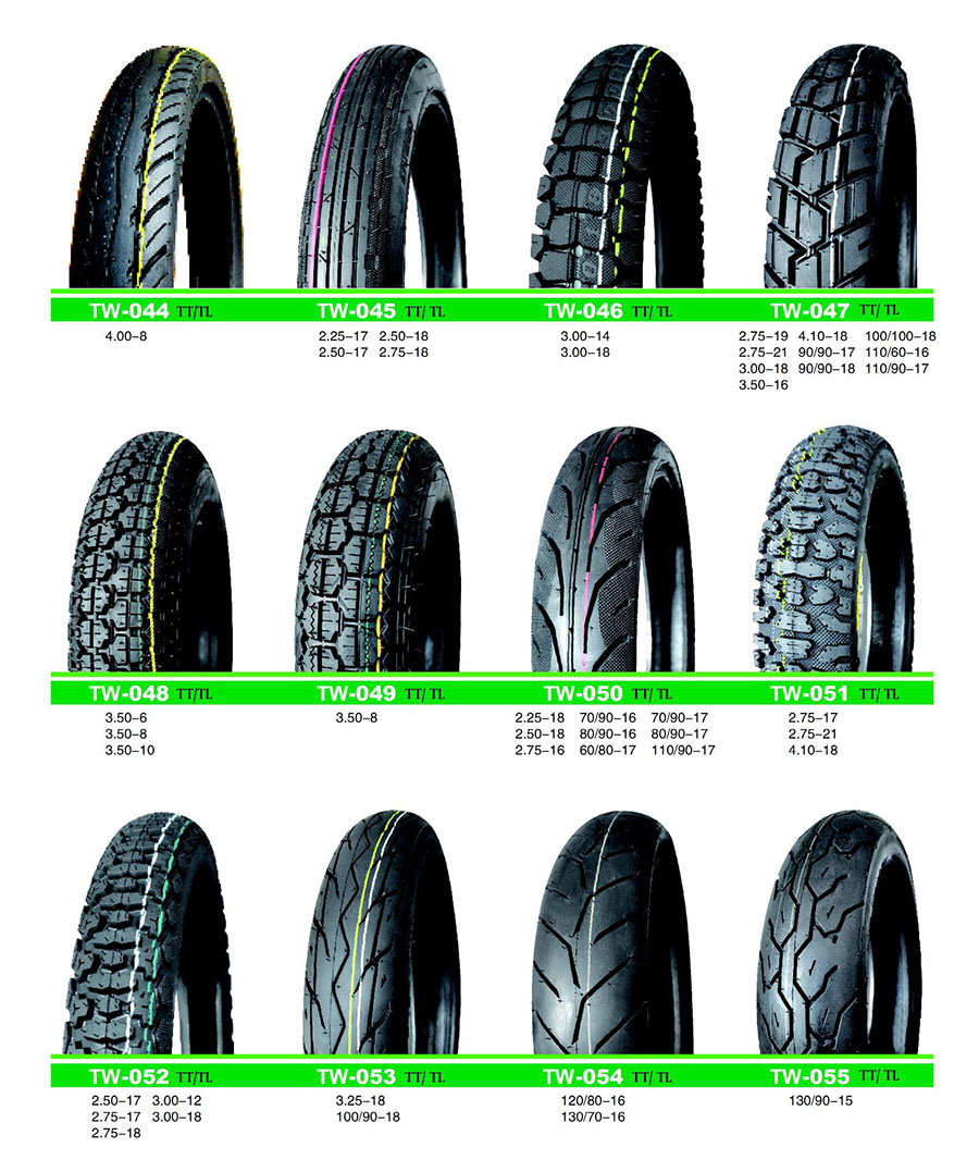 Motorcycle Back Tires 3.50X8