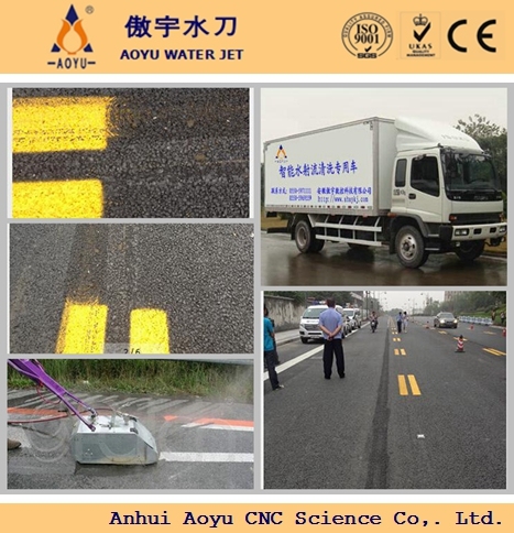 HP Waterjet Washer/ Cleaner for Road Surface Marking Erasing