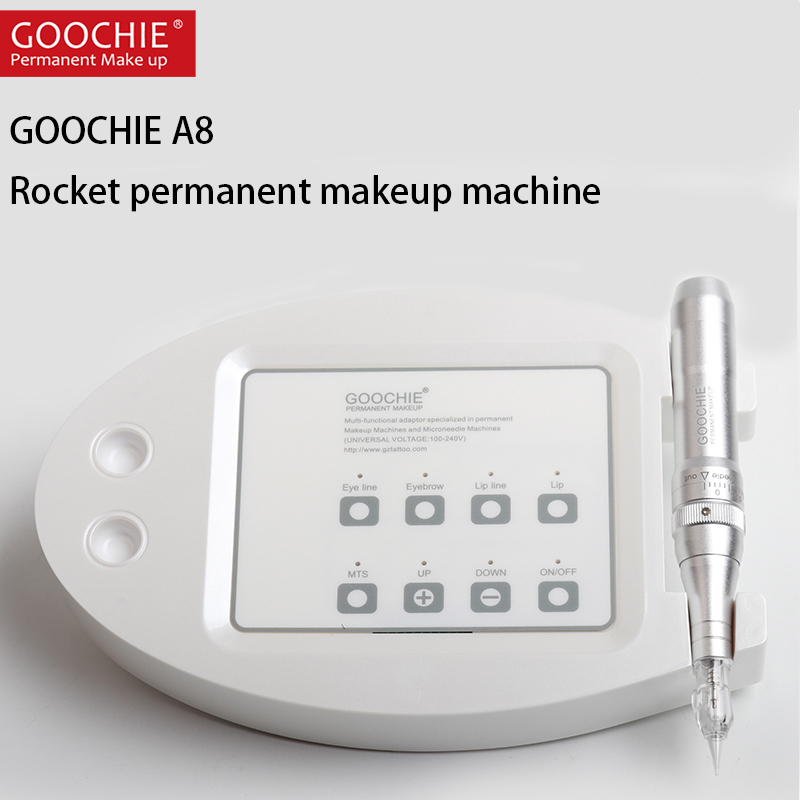 Goochie Digital and Rotary Permanent Makeup Tattoo Machine Kit (A8 Model)