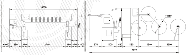 High Speed Computerized Multineedle Shuttle Less Quilting Machine