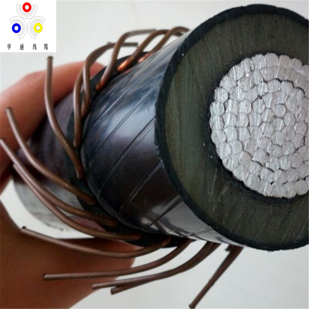 35kv Aluminum Conductor/XLPE Insulation/Steel Wire Armored/PVC Outer Sheath Mv Power Cable