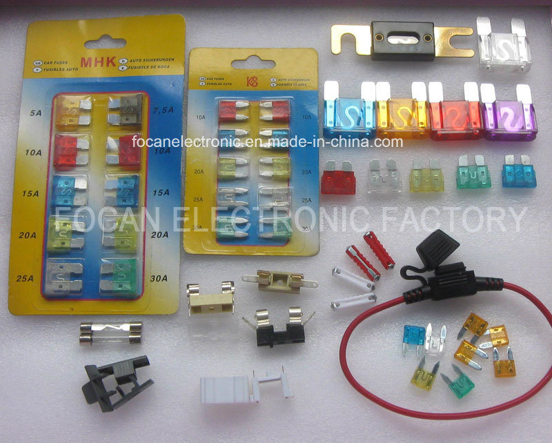 5X20mm; 6X30mm Glass Fuse Tube (Slow-blow and Quick acting)