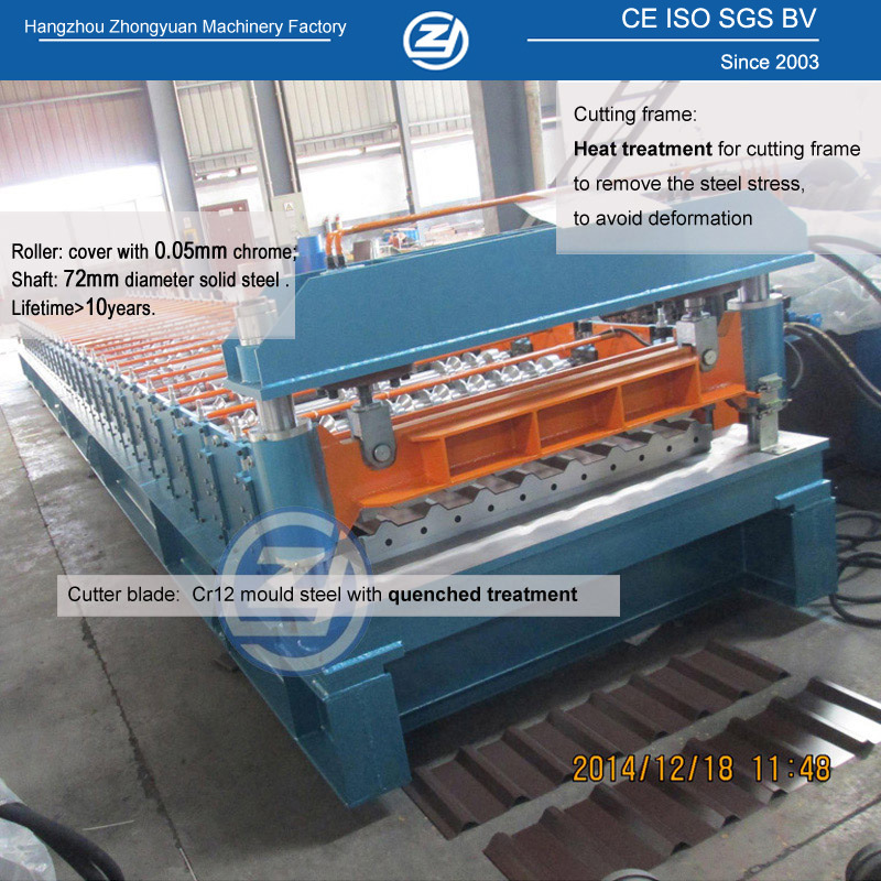 Metal Roofing Cold Roll Forming Machine