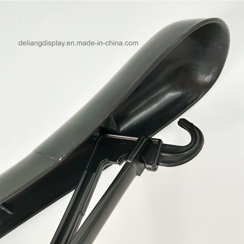 High Quality Plastic Male Coat Hanger with Black Color