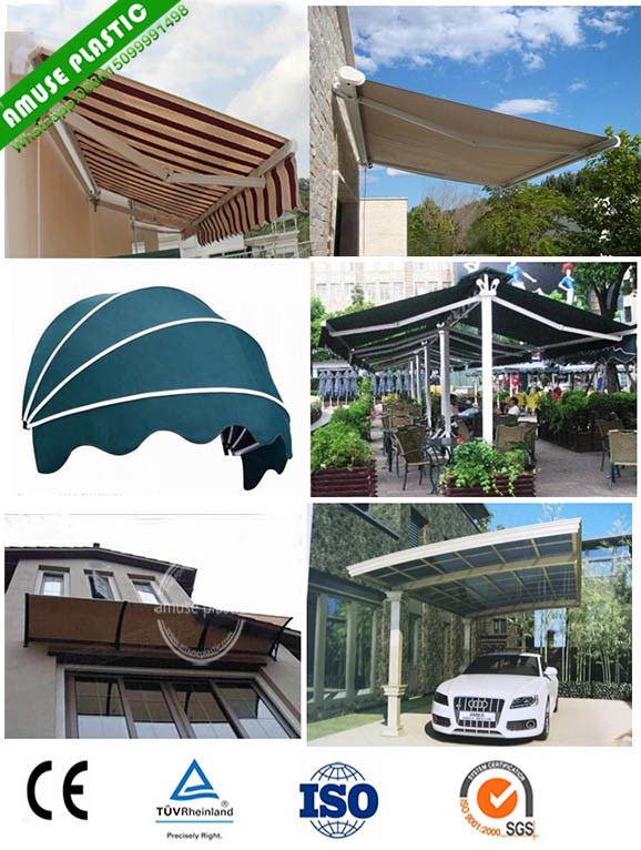Detachable Outdoor Garage Canopy and Awning Slat