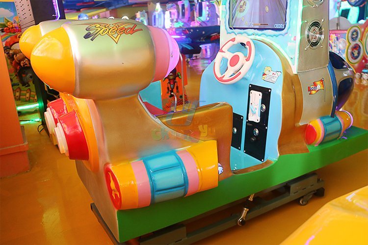 Indoor Coin Operated Amusement Electronic Video Games Plane Kiddie Ride