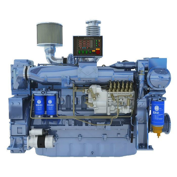 Best Price Weichai 350HP Marine Engine Steyr Boat Engine 258kw