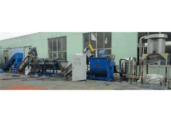 Waste Plastic Bottle Crushing, Washing and Drying Machine