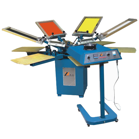 Spm Series Manual Rotary T-Shirt Printing Machine