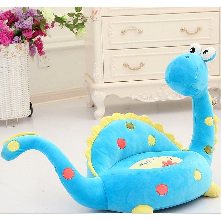 Plush Stuffed Princess Doll Disosaur Home Furniture Animal Kids Chair